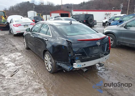 2014 Cadillac Ats Luxury z USA, uszkodzony, nr VIN 1G6AH5SX3E0186714